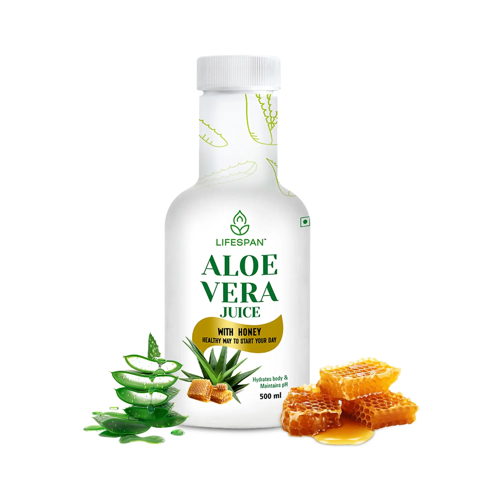 Aloe Vera Juice with Honey (500 ml)