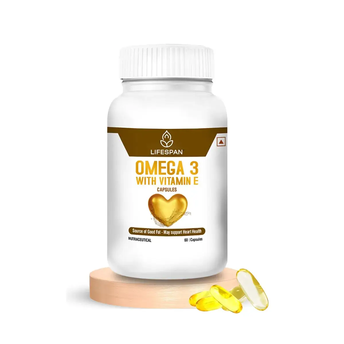 Omega 3 with Vitamin E Capsules (60 Capsules)
