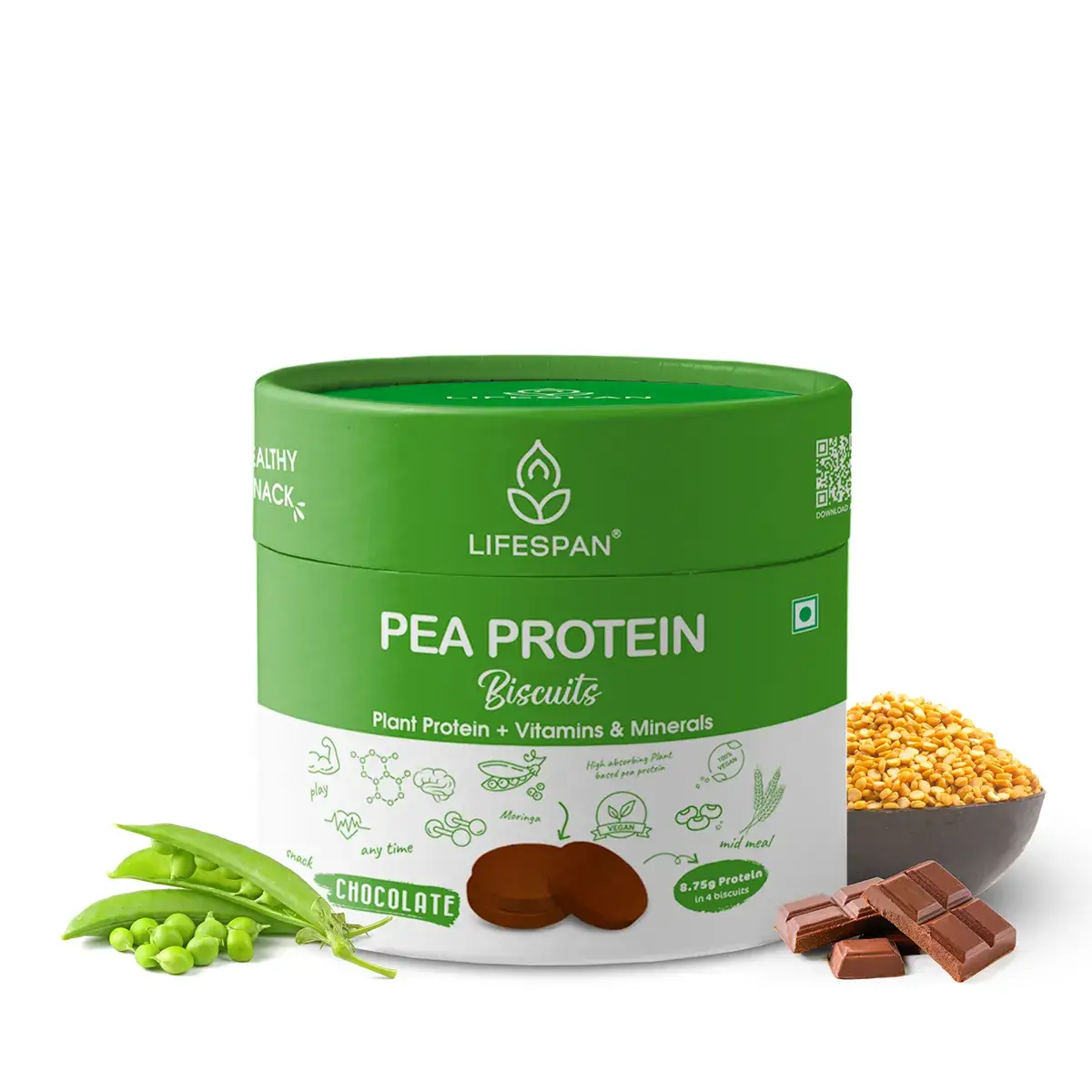 Pea Protein Biscuits (200gm)